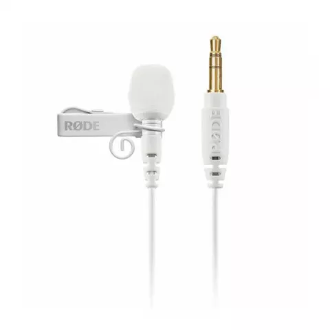 Петличный микрофон Rode Lavalier Go white c разъёмом TRS 3,5мм, белый