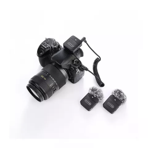 Saramonic Blink100 B2 (TX+TX+RX) Радиосистема 2,4Ггц приемник + 2 передатчика, разъем 3,5мм