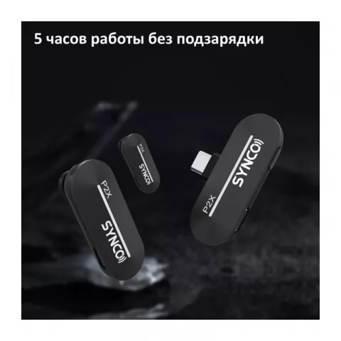 Synco P2XT Радиосистема 2,4 ГГц приемник, 2 передатчика (Type-C)