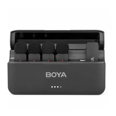 Boya BY-V4U Сверхкомпактная Четырёхканальная Беспроводная Микрофонная Система, Type-C