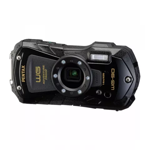 Компактный фотоаппарат PENTAX WG-90 черный
