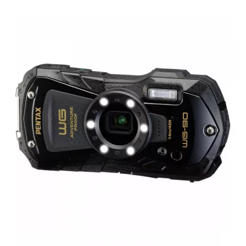Компактный фотоаппарат PENTAX WG-90 черный