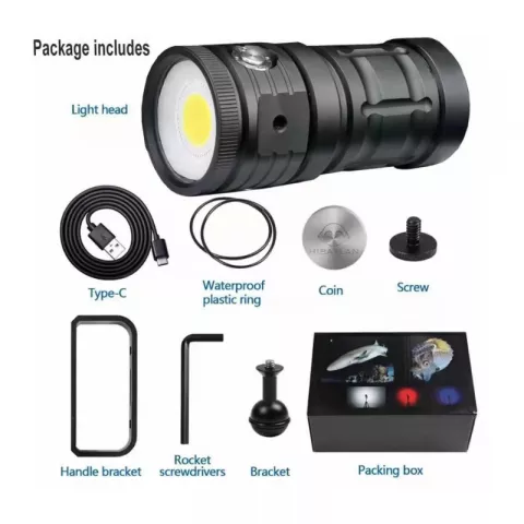 Sea Frogs MK-18 LED video light подводный видео фонарь