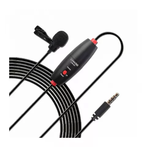 Проводной петличный микрофон, 6 метров LENSGO DM1