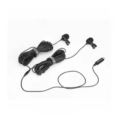 Saramonic LavMicro U3C Петличный микрофон с кабелем 6м и 2мя клипсами, разъем Type-C