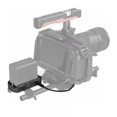 SmallRig 4340 Адаптер аккумулятора NP-F с кабелем для цифровых камер Canon и BMPCC