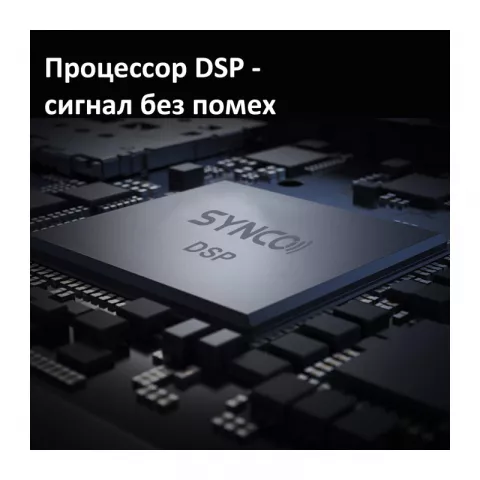 Synco P2SL (P2L) Радиосистема 2,4 ГГц приемник, 2 передатчика, футляр-зарядка (Lighting iPhone)