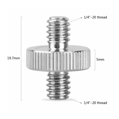 SmallRig 828 Резьбовой адаптер 1/4" (винт-винт)