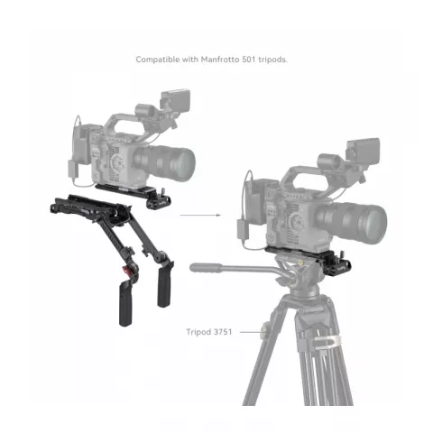SmallRig 4274 Плечевой упор в сборе Shoulder Rig Kit (Pro)