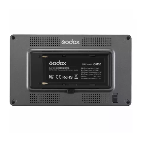 Видеомонитор Godox GM55 5.5”4K HDMI накамерный