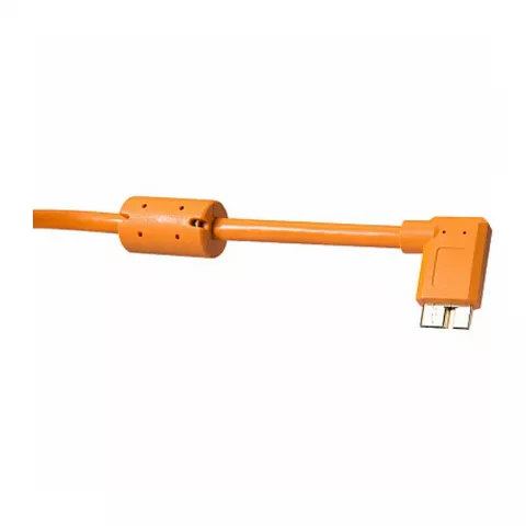 Кабель Tether Tools TetherPro USB 3.0 to Micro-B Right Angle 4.6m Orange (CU61RT15-ORG)
