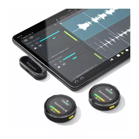 Saramonic BlinkMe U2 (TX+TX+RX+RXUC+RXDi) Радиосистема 2,4 ГГц 2 приемника + 2 передатчика