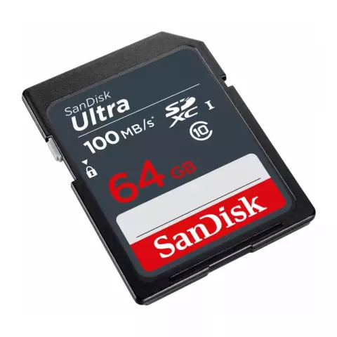Карты памяти SanDisk Ultra SDXC Class 10 UHS-I 64GB 100Mb/s SDSDUNR-064G-GN3IN