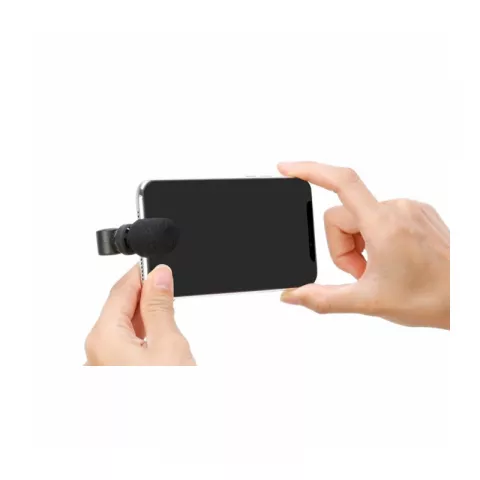 Микрофон Plug & Play компактный всенаправленный для устройств iOS Saramonic SmartMic Di Mini