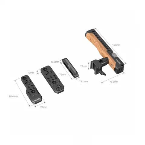 Комплект SmallRig 3224 для цифровой кинокамеры Sony FX6, площадка для аксессуаров и ручка