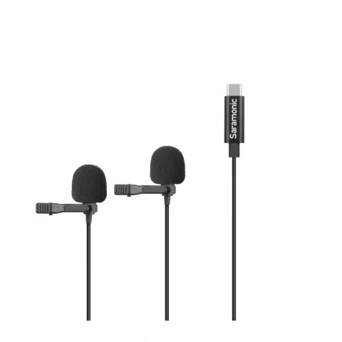 Saramonic LavMicro U3C Петличный микрофон с кабелем 6м и 2мя клипсами, разъем Type-C