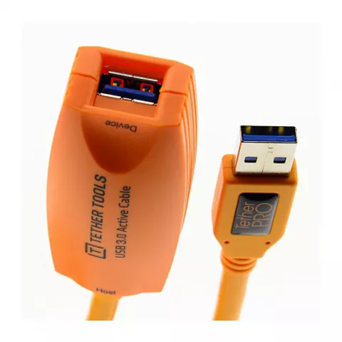 Кабель-удлинитель Tether Tools TetherPro USB 3.0 to USB Female Active активный 5m Orange (CU3017)