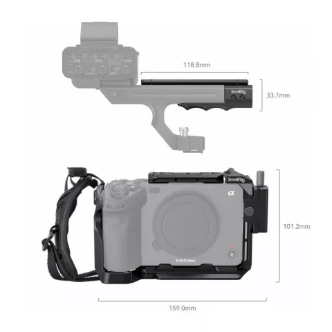 SmallRig 4184 Комплект для цифровых камер Sony FX30 / FX3, клетка, фиксатор кабеля, удлинитель ручки