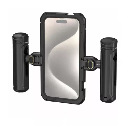 SmallRig 4392 Комплект для смартфона iPhone 15 Pro Max, клетка, боковые ручки с кнопкой управления