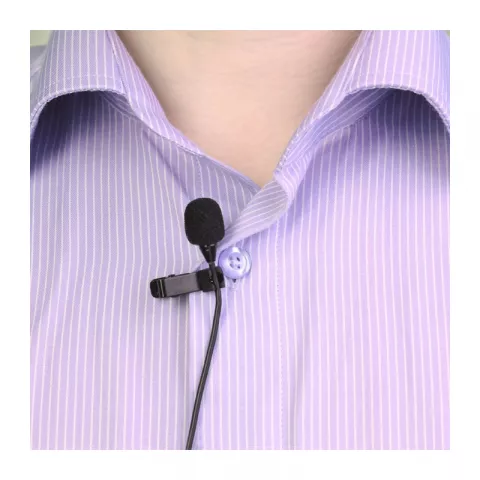 Микрофон петличный GreenBean Voice 4 black S-Jack
