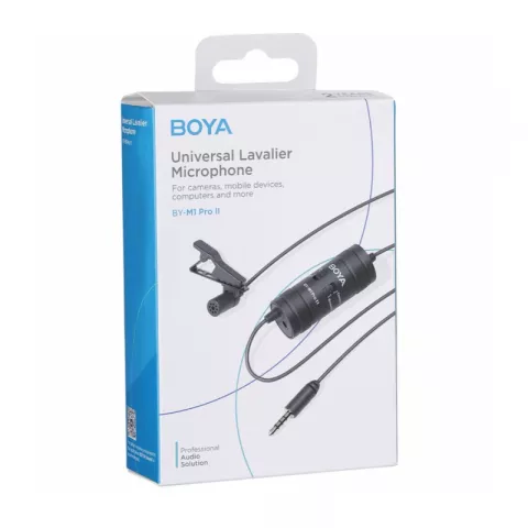 Boya BY-M1Pro II Универсальный Петличный Микрофон (6 метров)