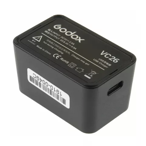 Зарядное устройство Godox VC26 USB для аккумулятора V1