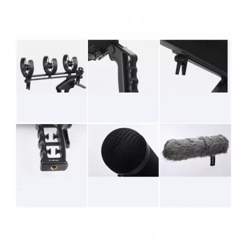 E-Image BS-P60 Suspension windshield system Ветрозащита "цеппелин" для микрофона 19-22х295 мм