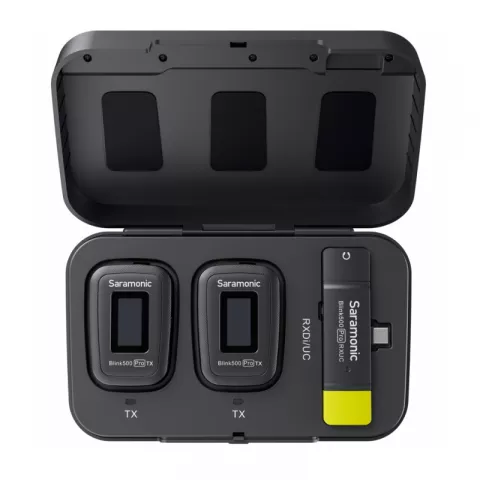 Saramonic Blink500 Pro B6 (TX+TX+RXUC) Двухканальная радиостистема с разъемом USB Type C