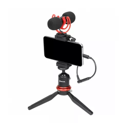 Микрофон Boya BY-MM1 PRO двухкапсюльный конденсаторный для смартфонов