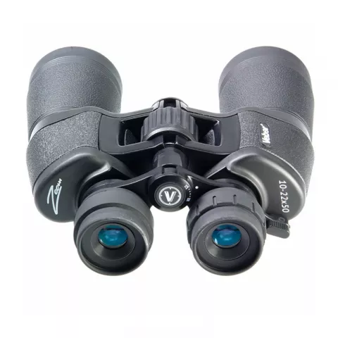 Бинокль Veber ZOOM 10-22x50 черный