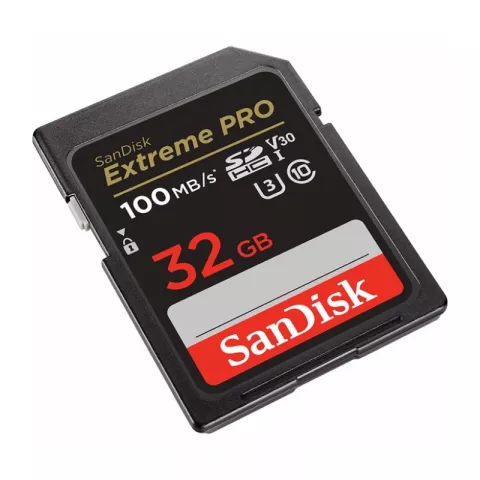 Карта памяти SanDisk Extreme Pro SDHC UHS-I Class 3 V30 100/90 MB/s 32GB SDSDXXO-032G-GN4IN