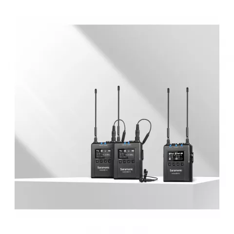 Saramonic UwMic9s Kit2 Mini (RX9S+TX9S+TX9S) приемник и 2 передатчика с DK3A микрофонами
