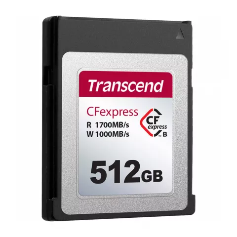 Карта памяти Transcend CFExpress Type B 512GB r/w 1700/1000MB/s TS512GCFE820