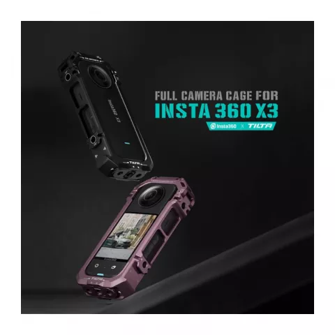 Tilta Клетка полная для камер Insta360 X3 черная (TA-T41-FCC-B)