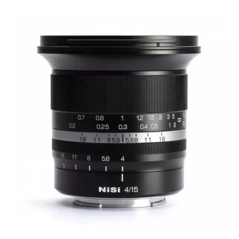 NiSi 15мм f4 FF Aspherical для камер с байонетом Fuji X mount
