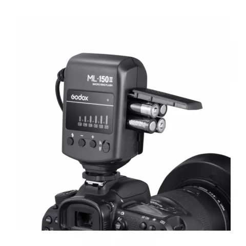 Вспышка для макросъемки Godox ML-150II кольцевая
