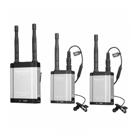 Saramonic vlink2 Kit2 RX+TX+TX два передатчика c петличными микрофонами и 1 приемником