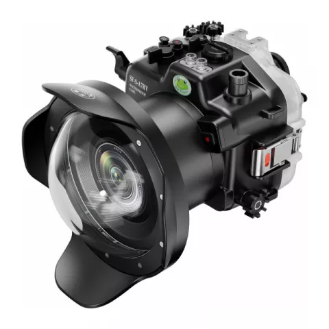 Sea Frogs A7R V black + WDP155/100 T1 подводный бокс для Sony A7R V с портом под объектив 12-24