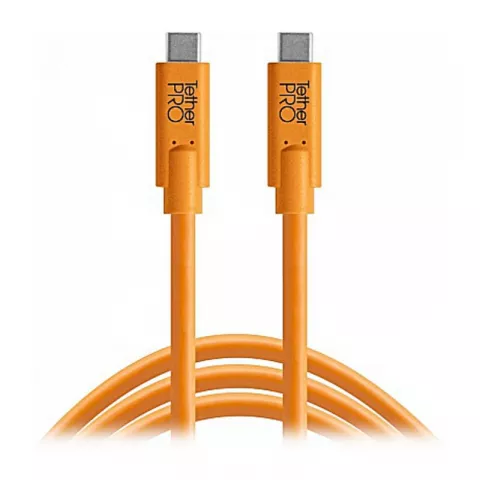 Кабель Tether Tools TetherPro USB-C to USB-C 1m Orange (CUC03-ORG)