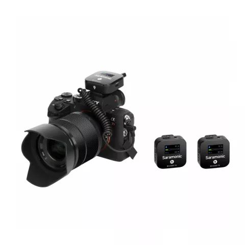 Saramonic Blink900 B2 (TX+TX+RX) Радиосистема 2,4Ггц приемник + 2 передатчика, разъем 3,5мм