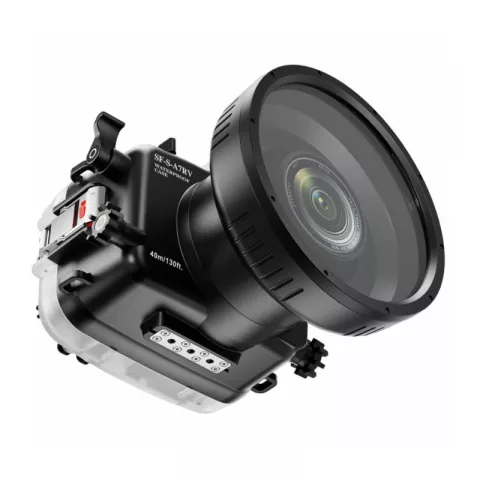 Sea Frogs A7R V black + FLP1545 T1 подводный бокс для Sony A7R V с портом под объектив 28-70