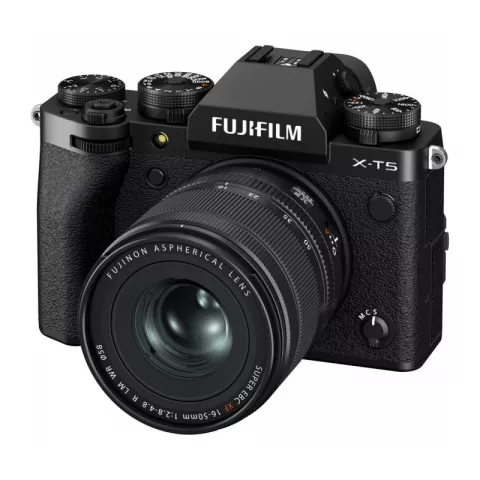 Fujifilm X-T5 Kit XF 16-50mm F2.8-4.8 R LM WR Black