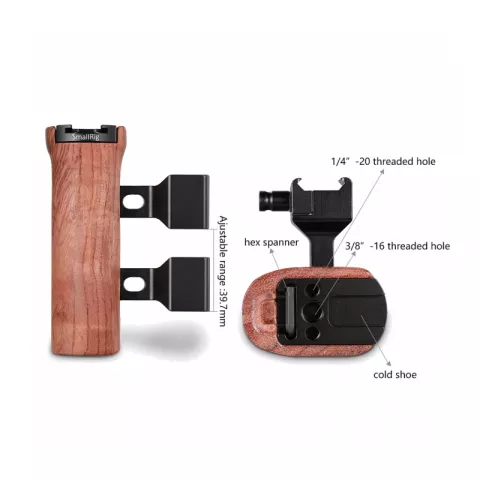 Ручка боковая Wooden NATO Side Handle SmallRig 2187B