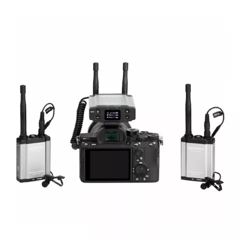 Saramonic vlink2 Kit2 RX+TX+TX два передатчика c петличными микрофонами и 1 приемником