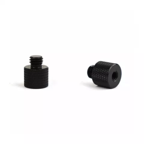 AuraSonics TA1438 адаптер резьбы для штатива 1/4" на держатель микрофона 3/8", сталь