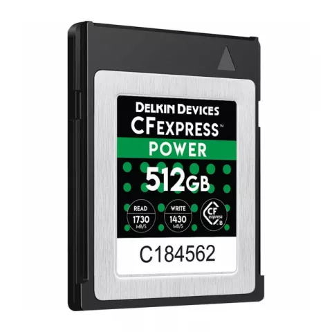 Карта памяти Delkin Devices Power CFexpress 512GB [DCFX1-512]