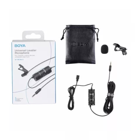 Boya BY-M1Pro II Универсальный Петличный Микрофон (6 метров)