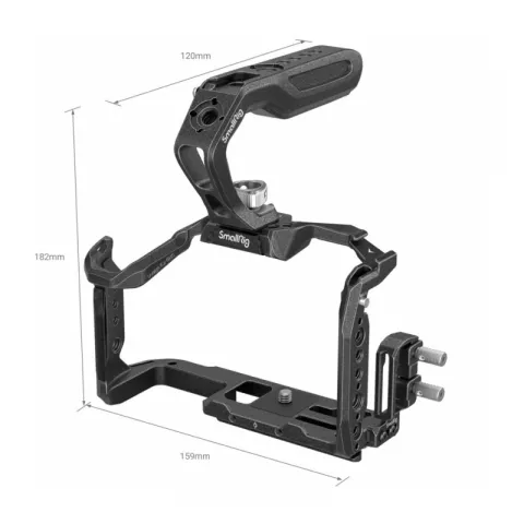 SmallRig 3441 Комплект навесного оборудования для Panasonic LUMIX GH6 “Black Mamba”