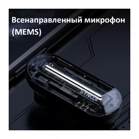 Synco P2SL (P2L) Радиосистема 2,4 ГГц приемник, 2 передатчика, футляр-зарядка (Lighting iPhone)