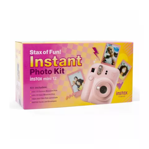 Fujifilm Instax Mini 12 Blossom Pink Photo Kit